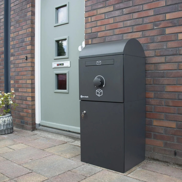 Parcelsafe Pakketbrievenbus L Antraciet