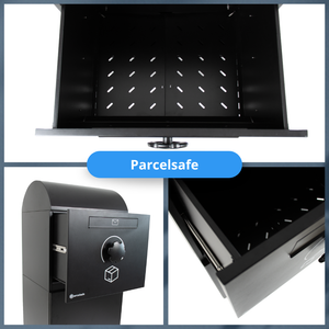 Parcelsafe Pakketbrievenbus XL Zwart