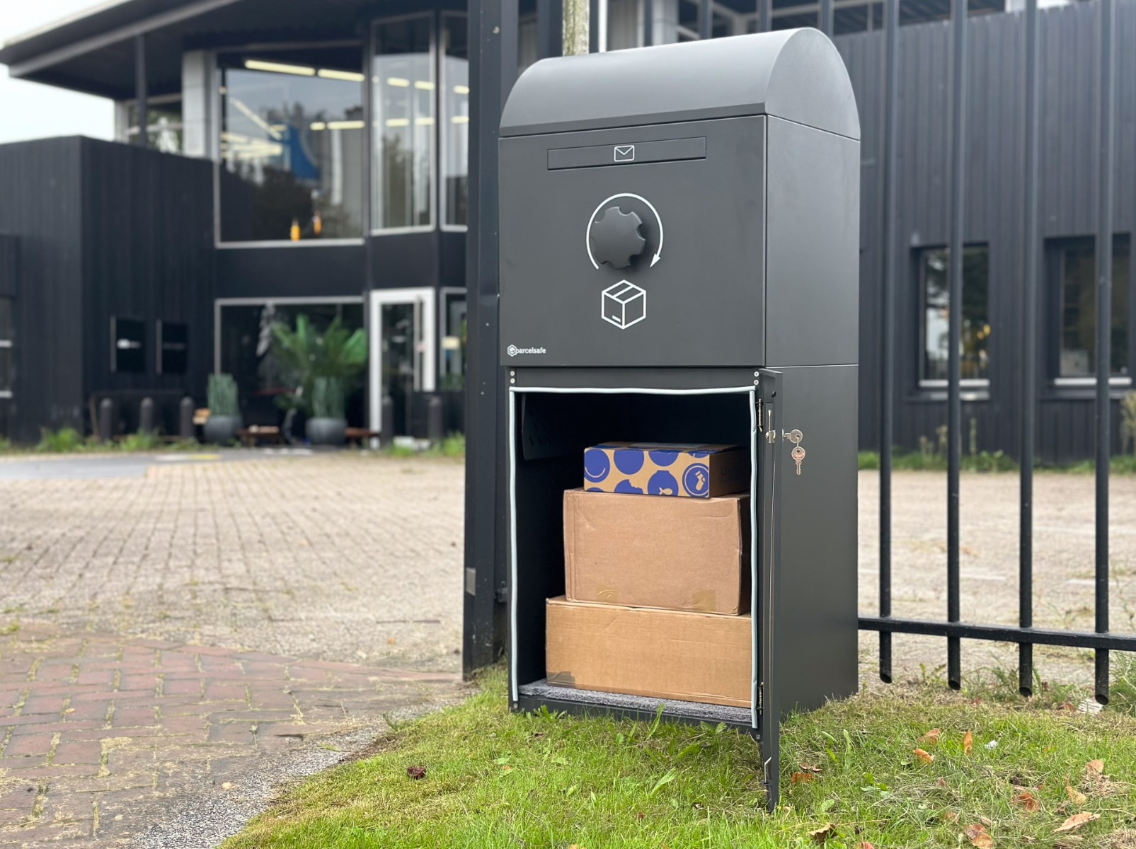 Parcelsafe bedrijventerrein